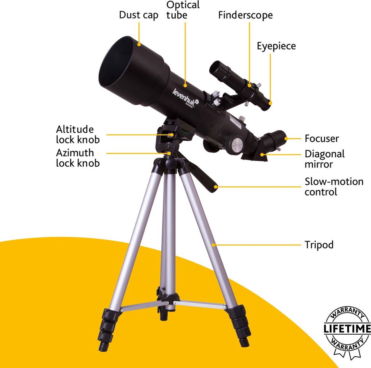 Levenhuk Skyline Travel 70 Telescoop