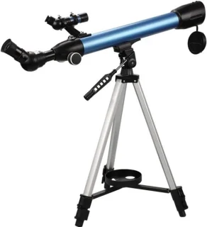 Lichtbrekende telescoop - Sterrenkijker - blauw