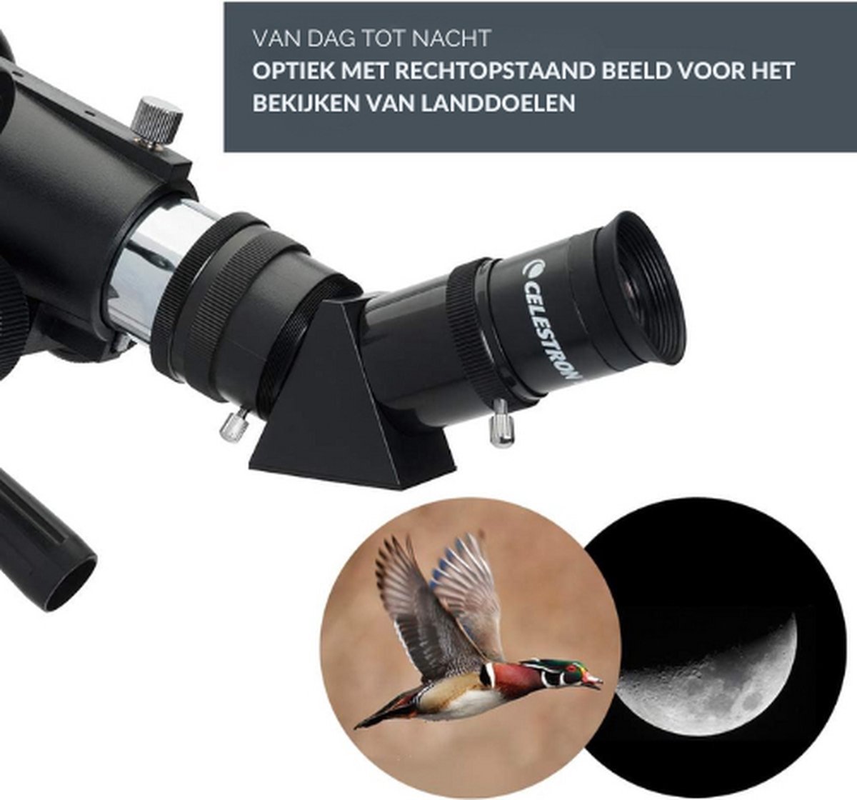Luxe Sterrenkijker 70MM Zwart - Telescoop voor Kinderen en Volwassenen