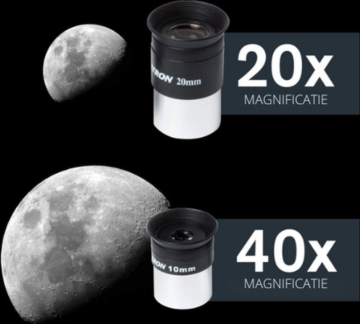 Luxe Sterrenkijker 70MM Zwart - Telescoop voor Kinderen en Volwassenen