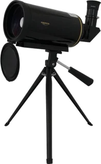 Maksutov telescoop, catadioptrisch, compact ontwerp, zwart