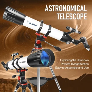 Merknaam 90 mm Refractortelescoop