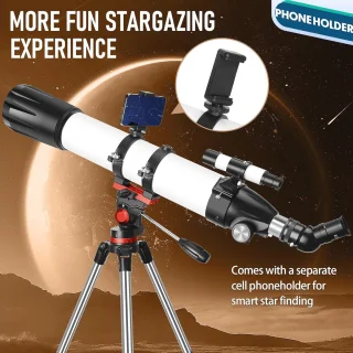 Merknaam 90 mm Refractortelescoop