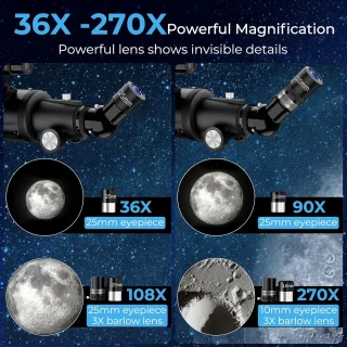 Merknaam Astronomische telescoop 900mm