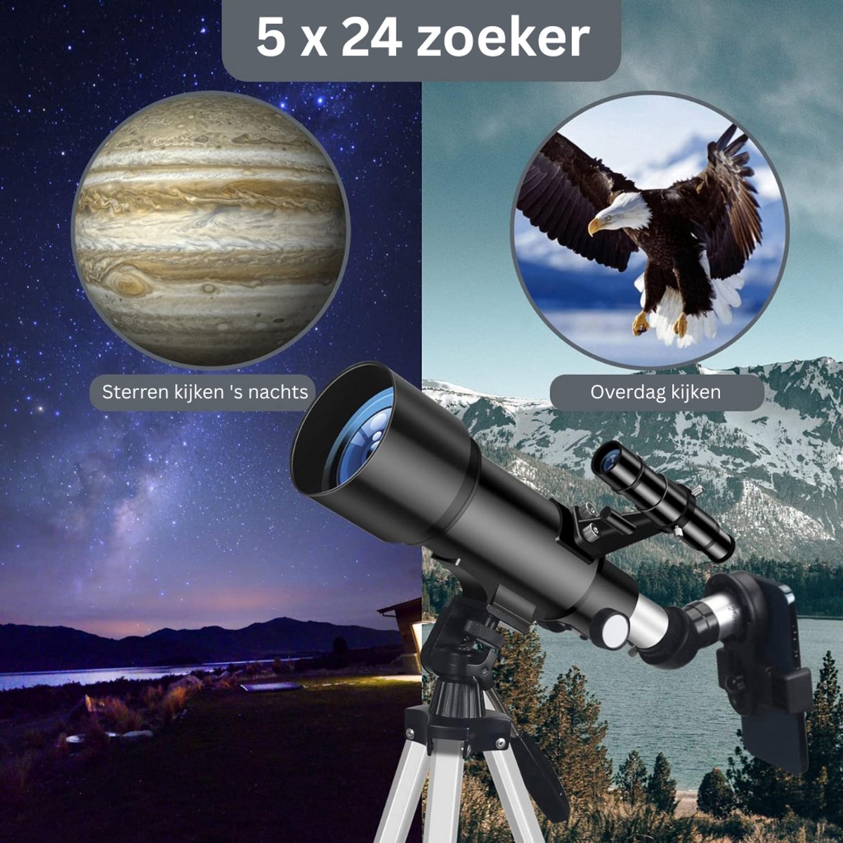MKSS Sterrenkijker Telescoop met Statief
