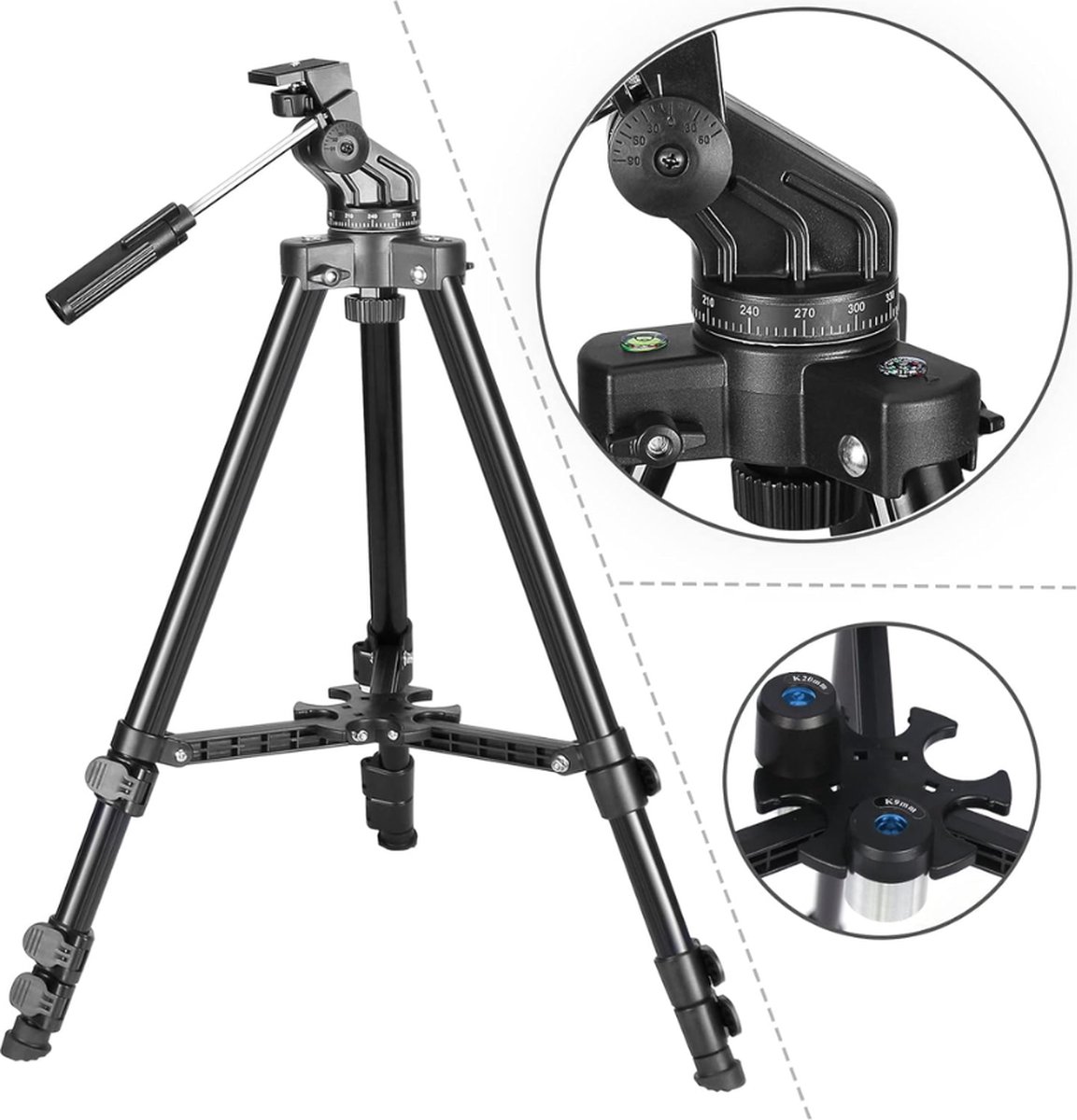 MKSS® Sterrenkijker Telescoop Wit inclusief Statief en Tas