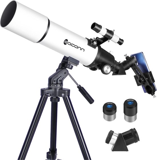 MKSS® Sterrenkijker Telescoop Wit inclusief Statief en Tas
