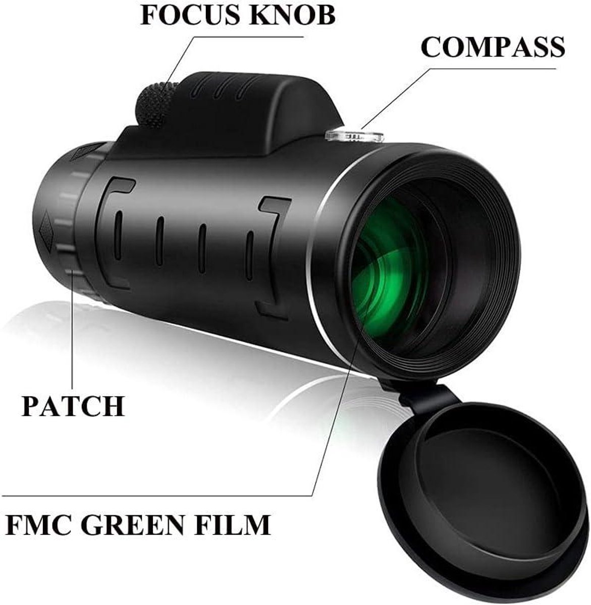 Monoculaire telescoop smartphone zoom draagbaar