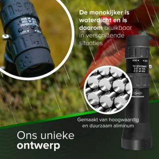 Monokijker 10-30x35 met statief