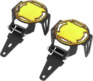 Motorfiets Mistlamp Beschermkap - R1200GS / R1250GS Adventure LC - Geel