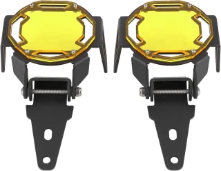 Motorfiets Mistlamp Beschermkap - R1200GS / R1250GS Adventure LC - Geel