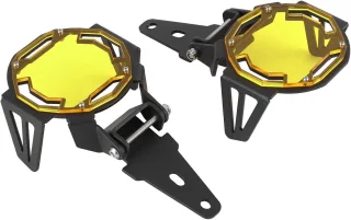 Motorfiets Mistlamp Beschermkap - R1200GS / R1250GS Adventure LC - Geel