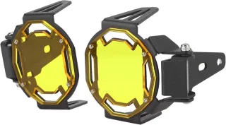 Motorfiets Mistlamp Beschermkap - R1200GS / R1250GS Adventure LC - Geel