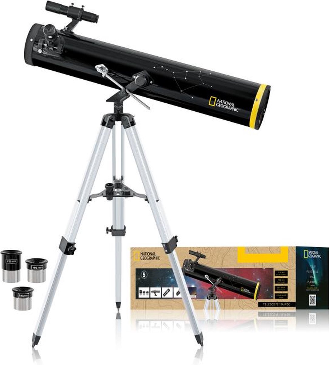 National Geographic 114/900 Reflector Telescoop AZ