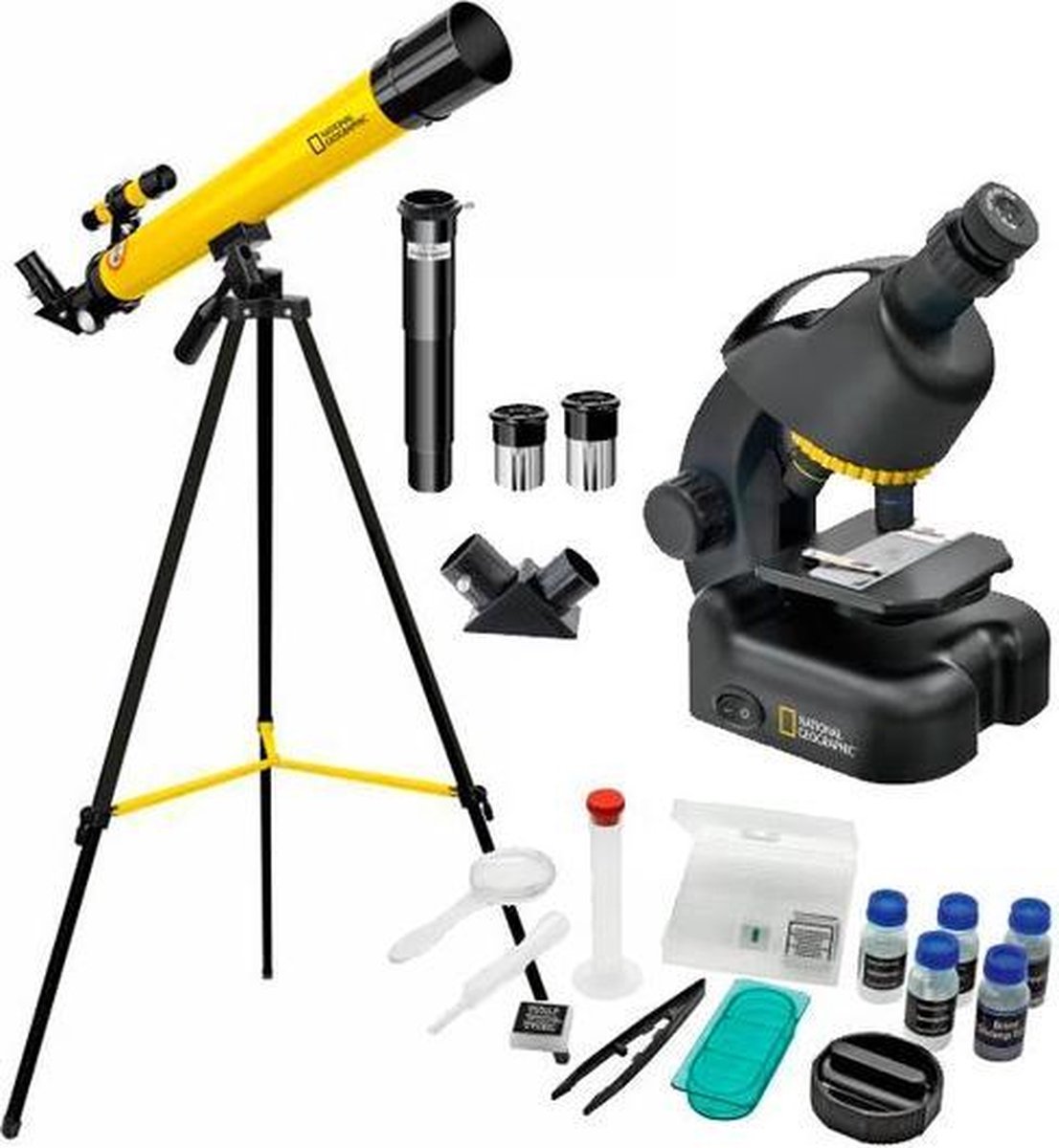National Geographic Telescoop- en Microscoopset kinderen