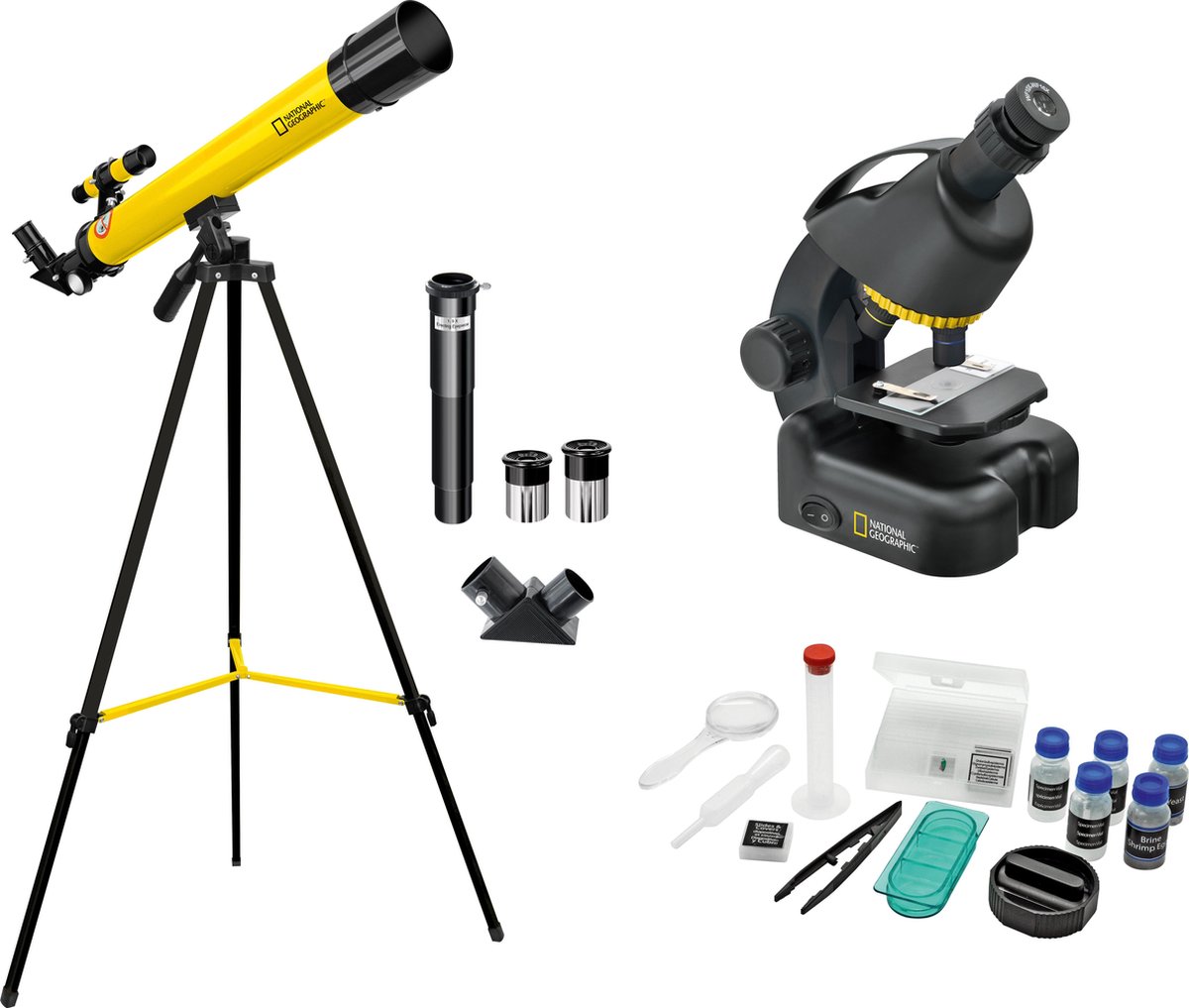 National Geographic Telescoop- en Microscoopset kinderen