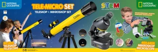 National Geographic Telescoop- en Microscoopset kinderen