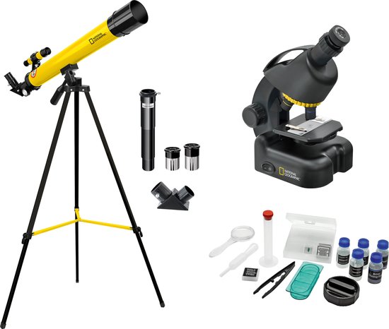 National Geographic Telescoop- en Microscoopset kinderen