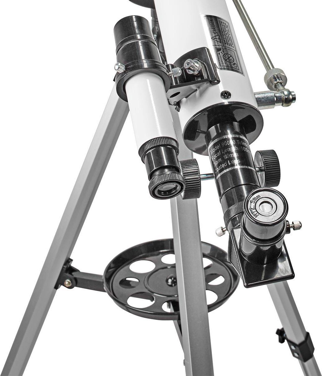 Nedis Telescoop 50/600 mm met Statief Wit/Zwart
