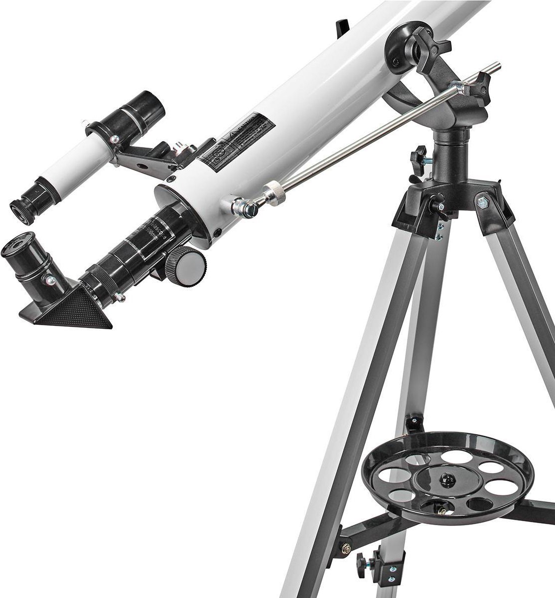 Nedis Telescoop 50/600 mm met Statief Wit/Zwart