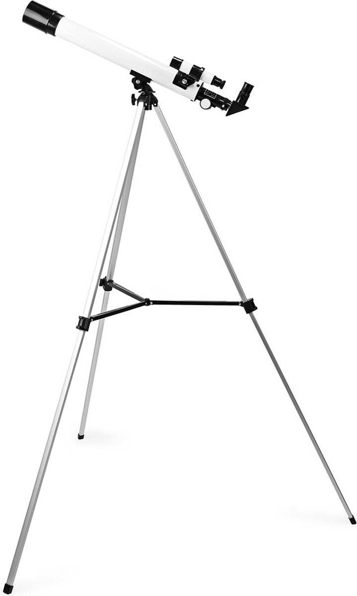 Nedis Telescoop 50/600 mm met Statief Wit/Zwart