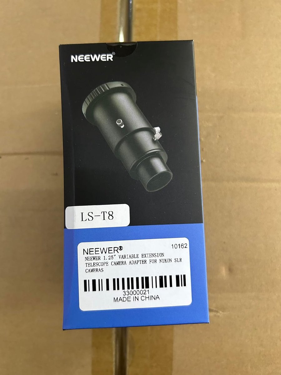 Neewer 1.25 inch Telescoop Camera Adapter en Verlengbuis voor Nikon DSLR
