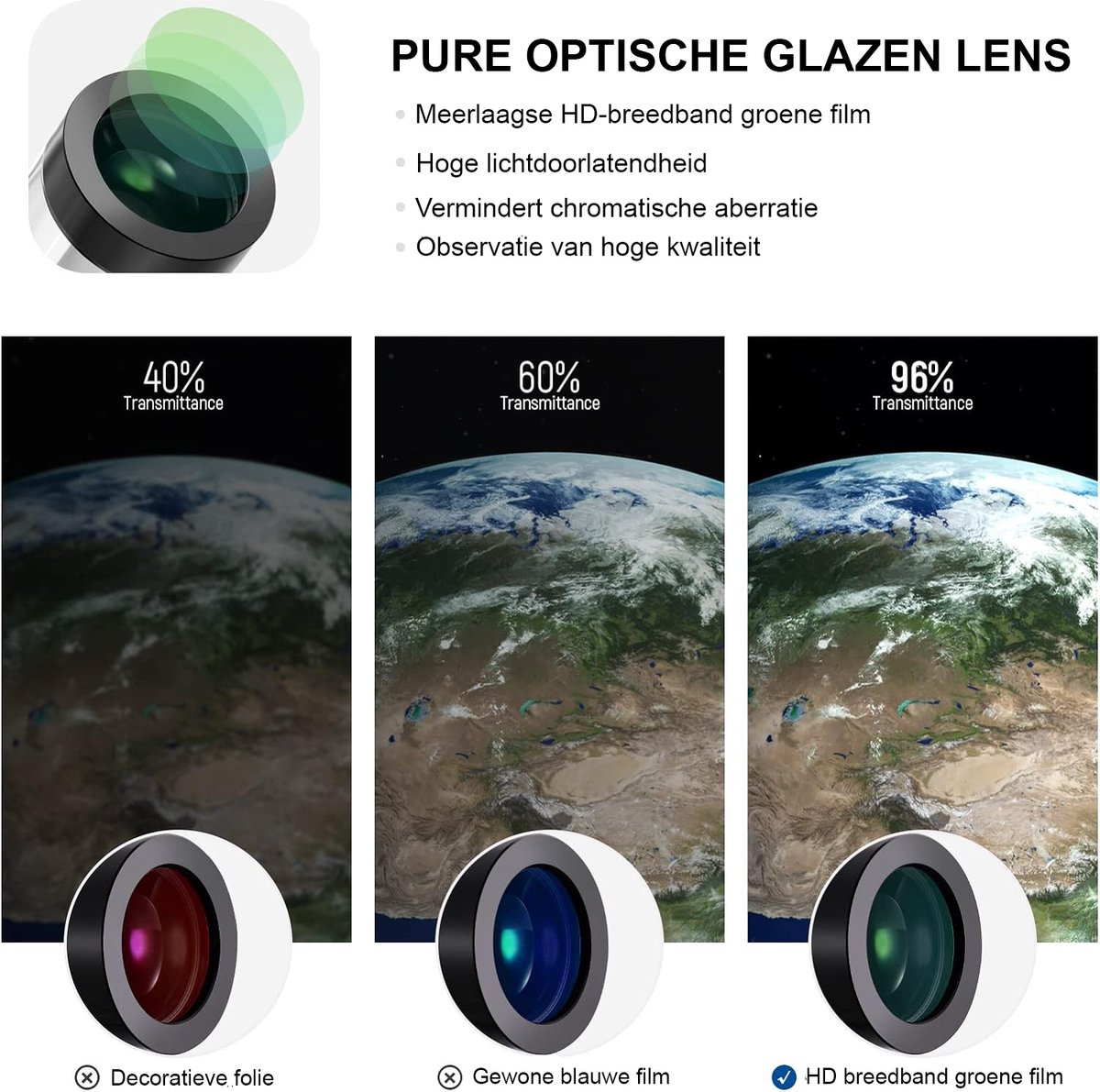 Neewer LS-T11 3X Barlow Lens 1.25 inch