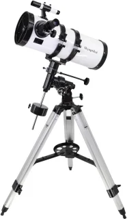 De Newtoniaanse telescoop 150/1400 mm, equatoriaal montuur in één oogopslag