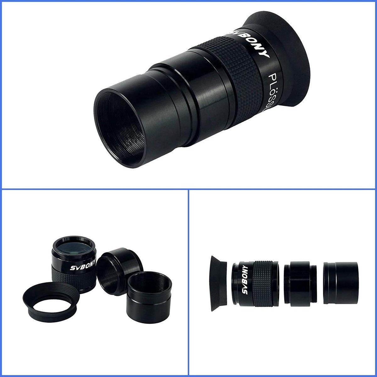 Oculair Telescoop Plossl 1.25 inch 40mm X01NSK27