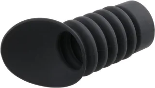 Oculairrubberhoes 36/42 mm voor telescoop zwart