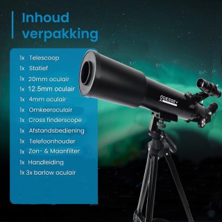 ODESSEY Refractor Telescoop 250X