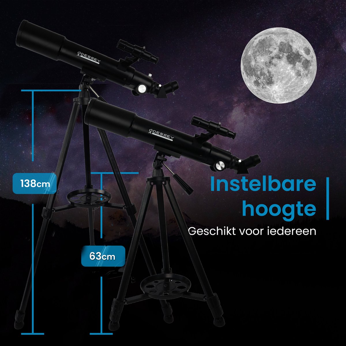 ODESSEY Refractor Telescoop 250X