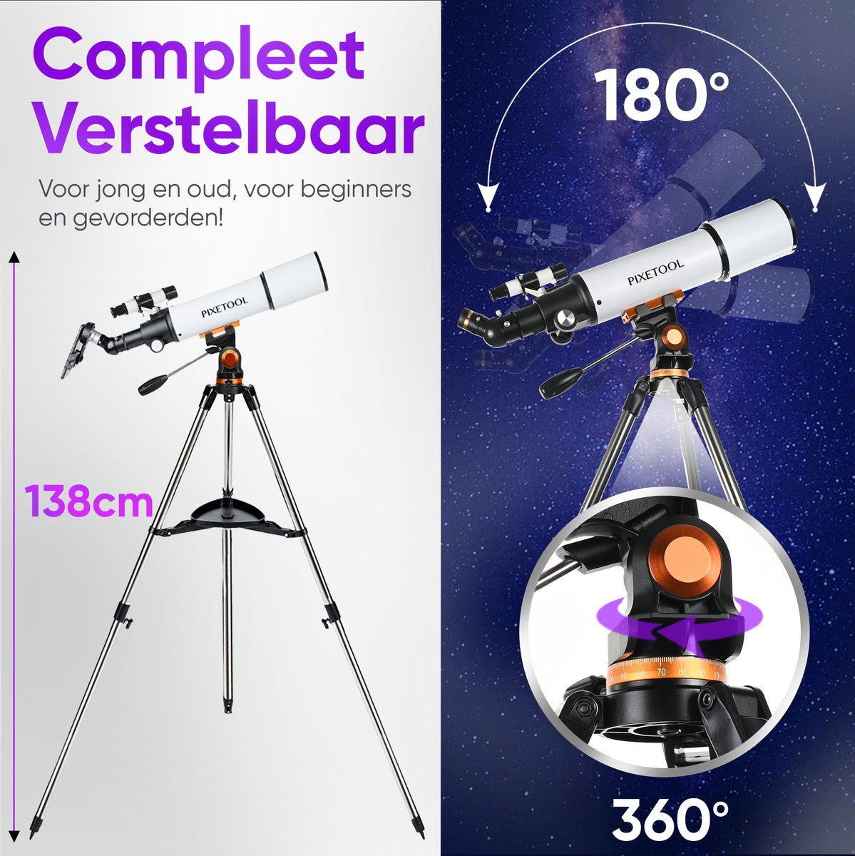Pixetool Telescoop 625x 50080