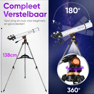 Pixetool Telescoop 70070 - Sterrenkijker met Statief en Draagtas