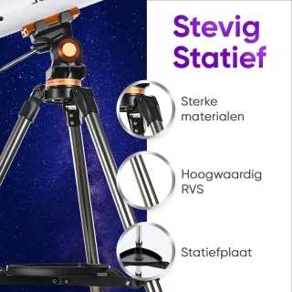 Pixetool Telescoop 70070 - Sterrenkijker met Statief en Draagtas