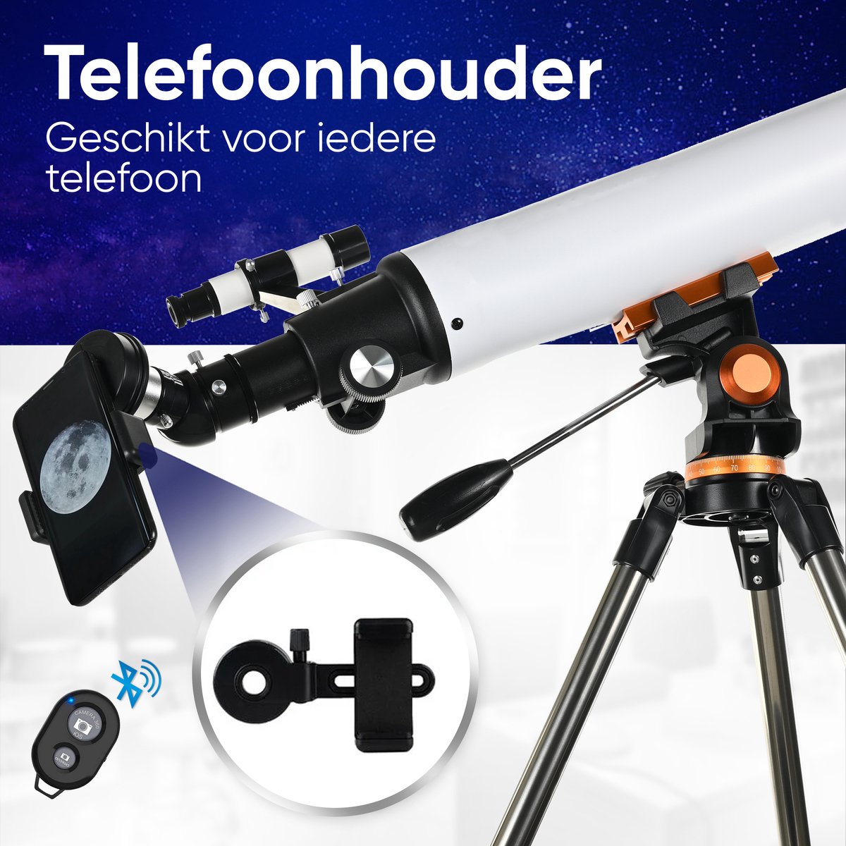 Pixetool Telescoop 70070 - Sterrenkijker met Statief en Draagtas