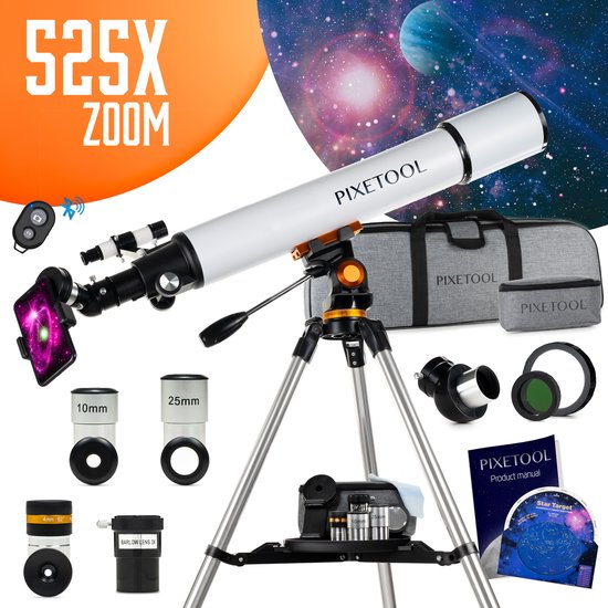 Pixetool Telescoop 70070 - Sterrenkijker met Statief en Draagtas