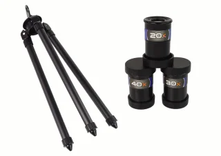 Playos telescoop zilver met driepoot standaard