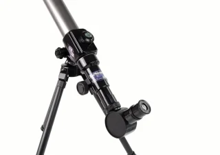 Playos telescoop zilver met driepoot standaard