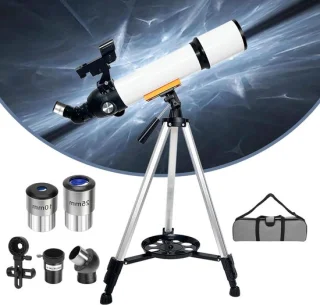 Refractor telescoop 70/500 mm Zwart