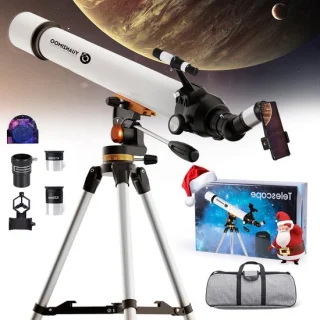 Refractor telescoop 70mm/700mm Zwart