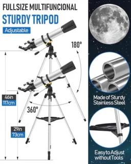 Refractor telescoop 90 mm