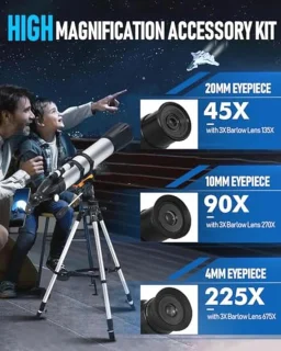 Refractor telescoop 90 mm