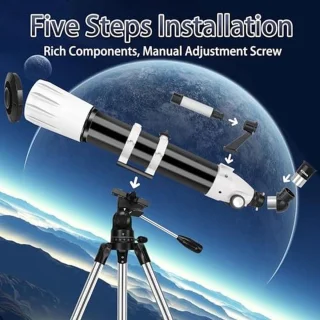 Refractor telescoop 90/900 mm