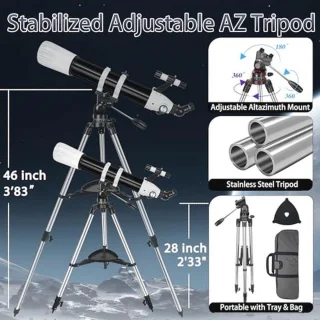 Refractor-telescoop 90/900 mm