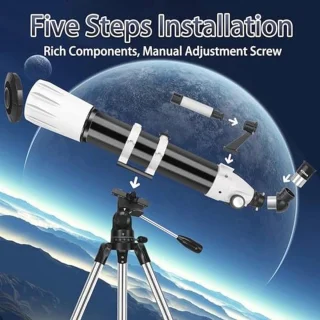 Refractor-telescoop 90/900 mm