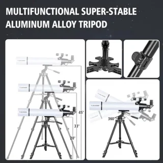 Refractortelescoop 80 mm