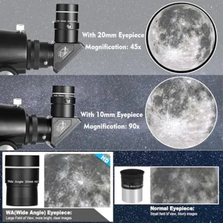 Refractortelescoop 80 mm