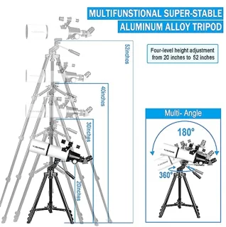 Refractortelescoop 80/600 mm