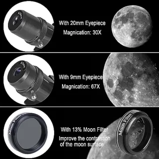 Refractortelescoop 80/600 mm